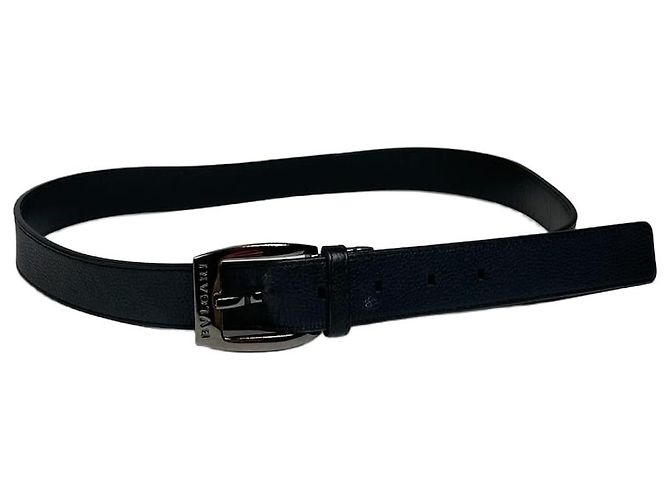 Vintage Givenchy Leather Belt Black Noir