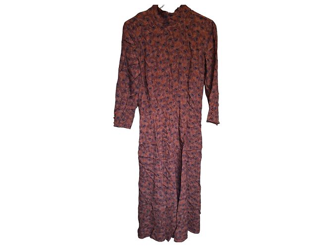 Sessun Vestido Longo Estampado Sessùn Multicor