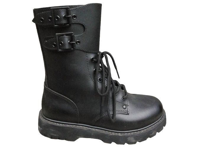 Autre Marque Botines Scholl de cuero negro