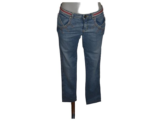 Vaqueros Ermanno Scervino Street Slim Azul Denim 40 IT