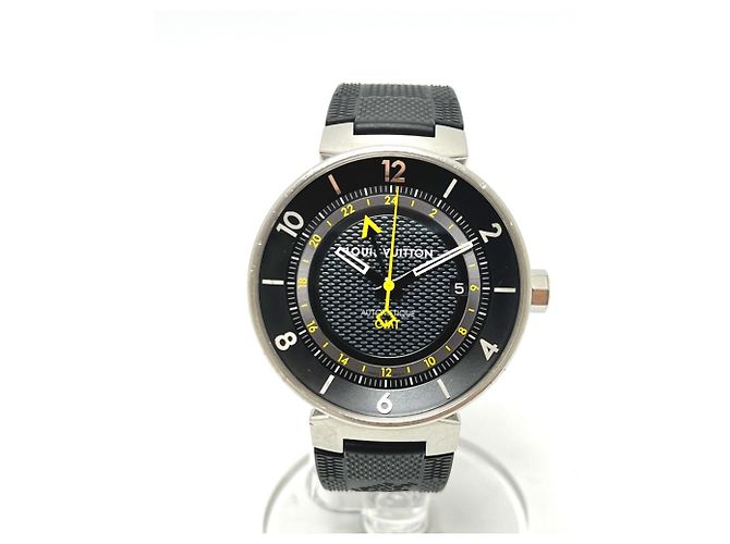 Relógio automático Louis Vuitton Q8D30 Tambour Moon GMT