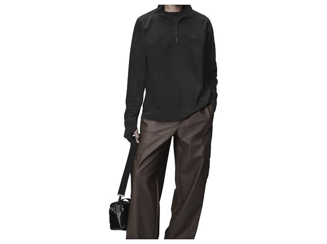 Neu Black polar XXL Rains mit langen Ärmeln Black Schwarz