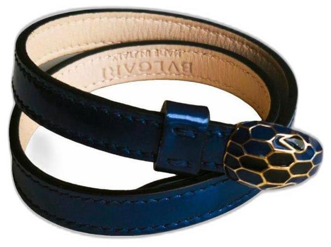 Pulsera Bulgari Serpenti Forecer en azul zafiro