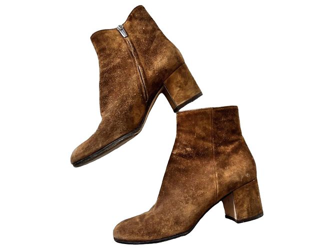 Gianvito Rossi Bottines Gianvito  Rossi 39 Marron