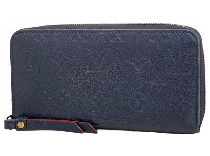 Zippy Geldbörse Monogram Empreinte Louis Vuitton Rot