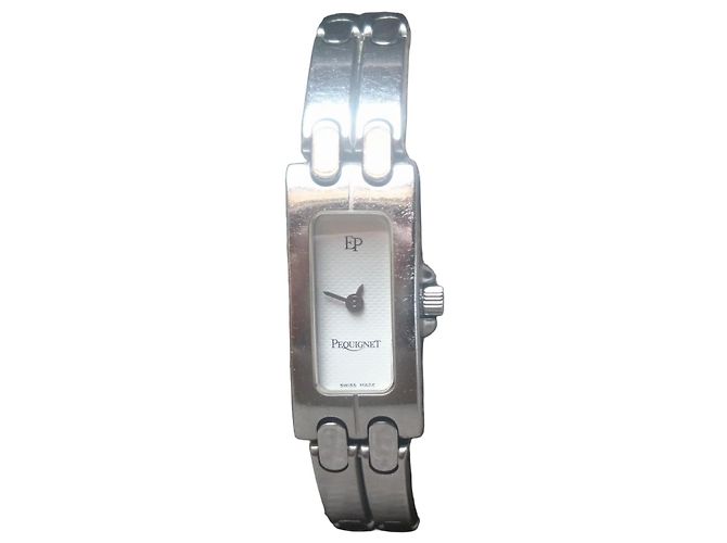 Reloj de cuarzo Emile Pequignet, ref. 1375 Swiss Made Plata