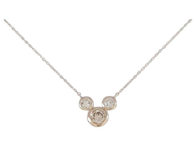 Autre Marque Collar de diamantes en oro rosa Au750