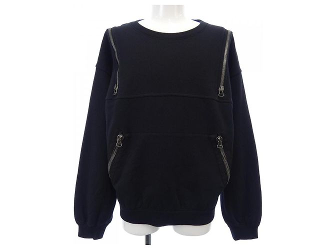 Gucci Sweatshirt aus Baumwolle Schwarz