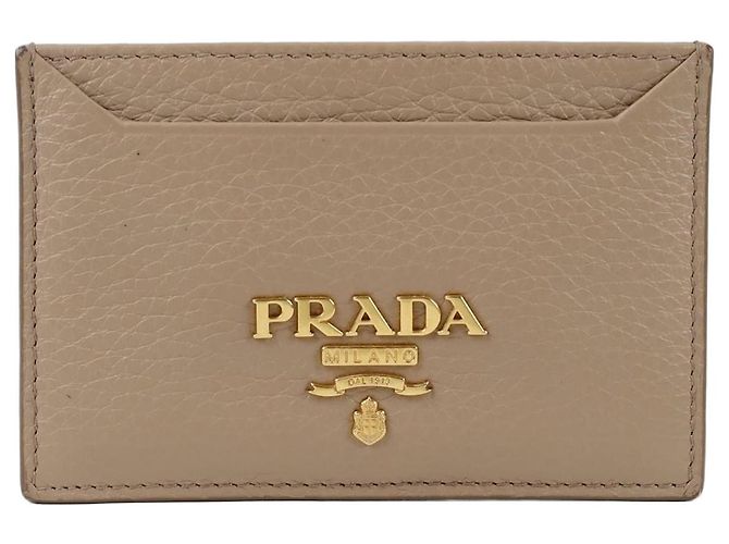 Prada Tarjetero Castaño 