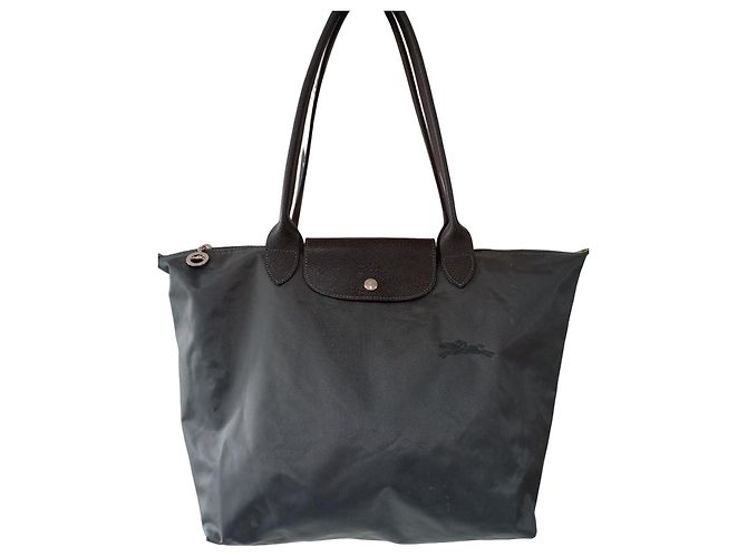 Longchamp Le Pliage L Tragetasche Anthrazitgrau