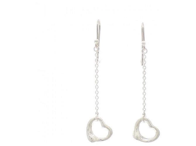 Tiffany & Co Orecchini a pendente Open Heart di Tiffany Argento