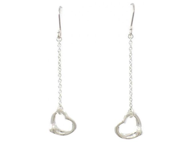 Tiffany & Co Orecchini a goccia Open Heart di Tiffany Argento