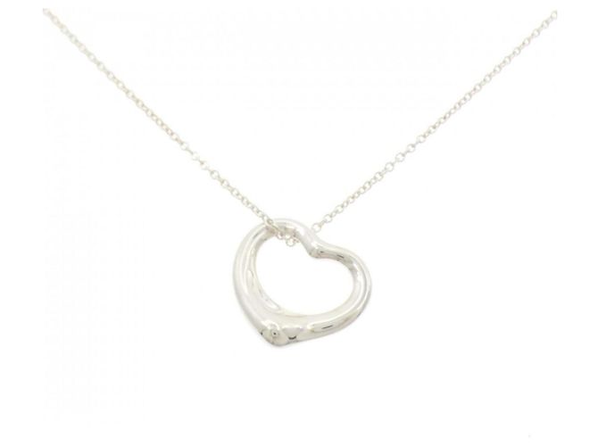 Tiffany & Co Collar Open Heart Tiffany Plata