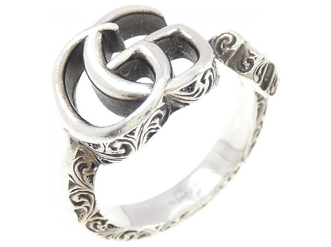 Gucci Double G Silberring