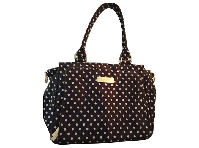Autre Marque Borsa Ju-Ju-Be a pois neri e bianchi Nero Bianco
