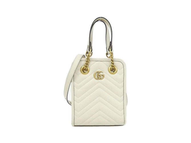 Bolsa Gucci GG MARMONT Branco