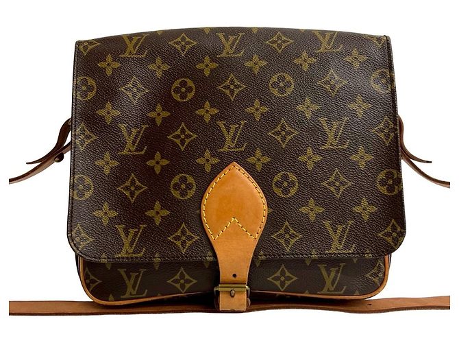 Bolsa de ombro mini em couro Monogram Culteciel da Louis Vuitton Marrom