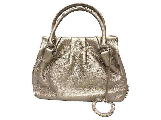 Borsa Gancini Salvatore Ferragamo D'oro