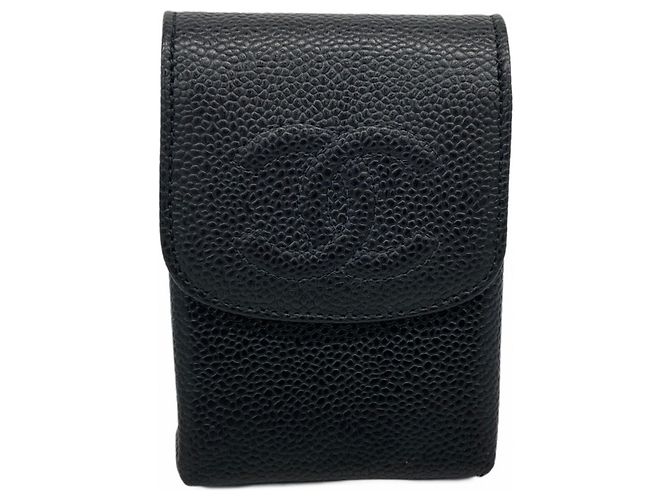 Chanel Black Cigarette Case