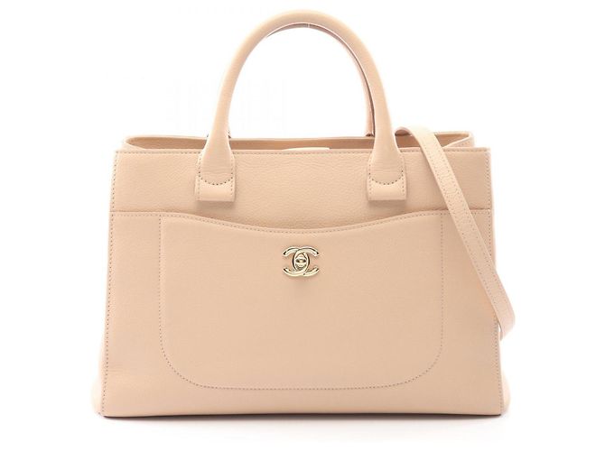 Chanel Neo Executive Tote Bag Beige