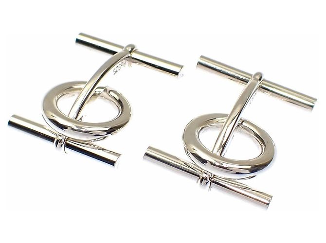 Gemelli Chaine d'Ancre Hermès Argento Argento