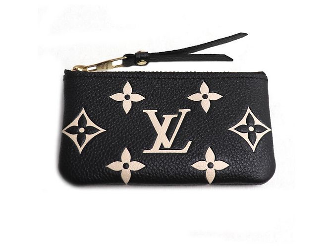Pochette Cle Coin Case Louis Vuitton Nero