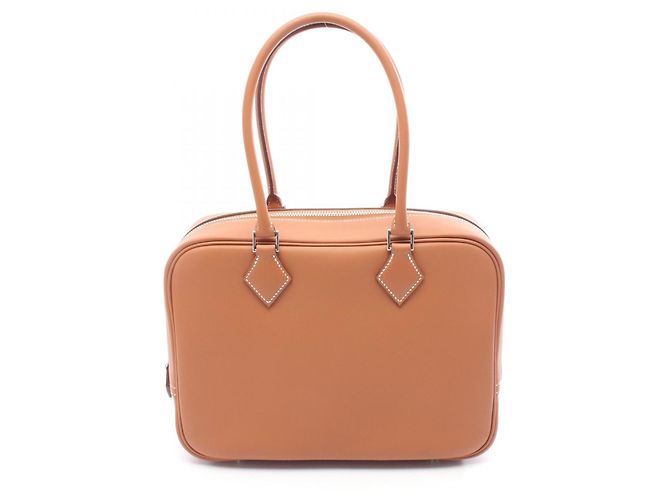 Borsa Hermès Plume 28 Marrone