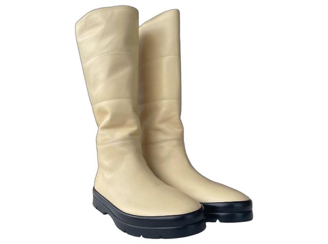 Botas Puffy Billie da The Row Bege