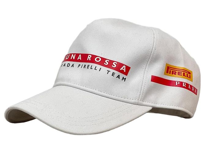 Prada Luna Rossa 2023 American Cup Sailing Baseball Cap White
