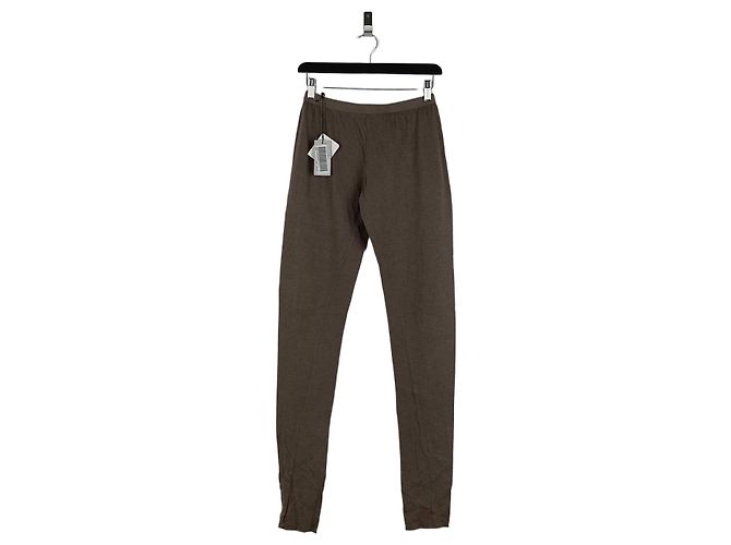 Leggings Rick Owens Lilies de los 2000 Castaño
