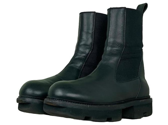 Botas Megatooth Beatle Rick Owens Preto