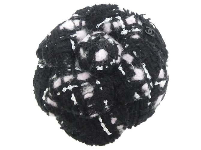 Chanel AAB391 Corsage Nero Bianco