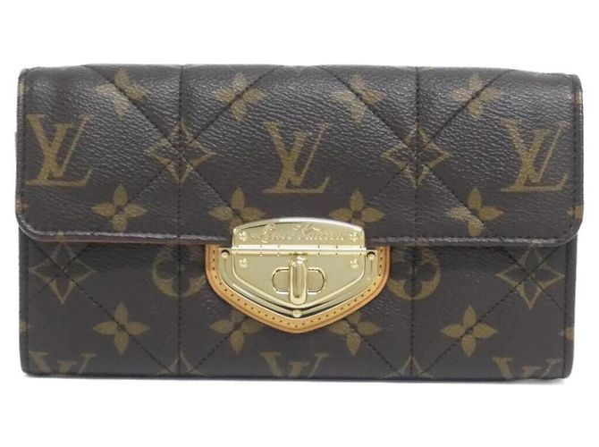 Portefeuille Sarah Etoile Monogram Louis Vuitton Marron