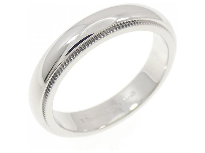 Tiffany & Co Anillo Milgrain Tiffany en Platino