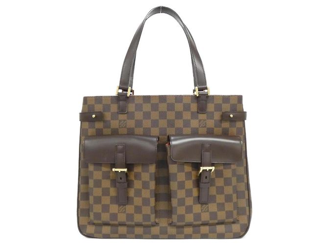 Sac à main Damier Uzes Louis Vuitton Marron