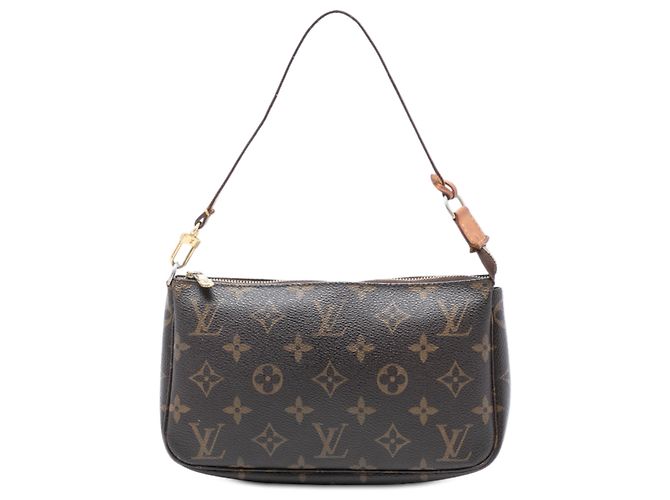 Pochette Accessoires Monogram Marrone Louis Vuitton