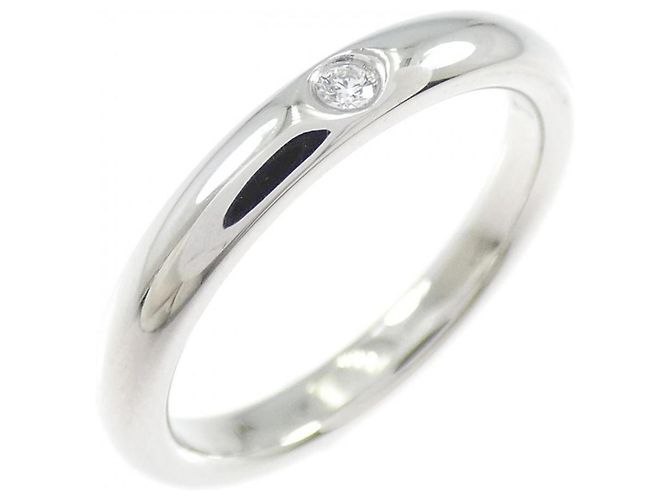 Tiffany & Co Tiffany Platinum Diamond Band Ring 