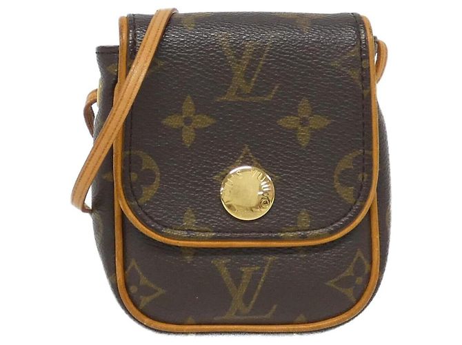 Borsa a Spalla Pochette Cancun Monogramma Louis Vuitton Marrone
