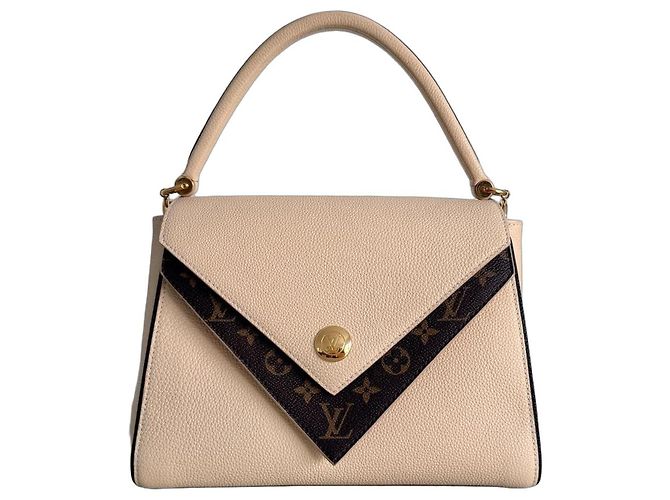 Louis Vuitton Double V Marron Beige