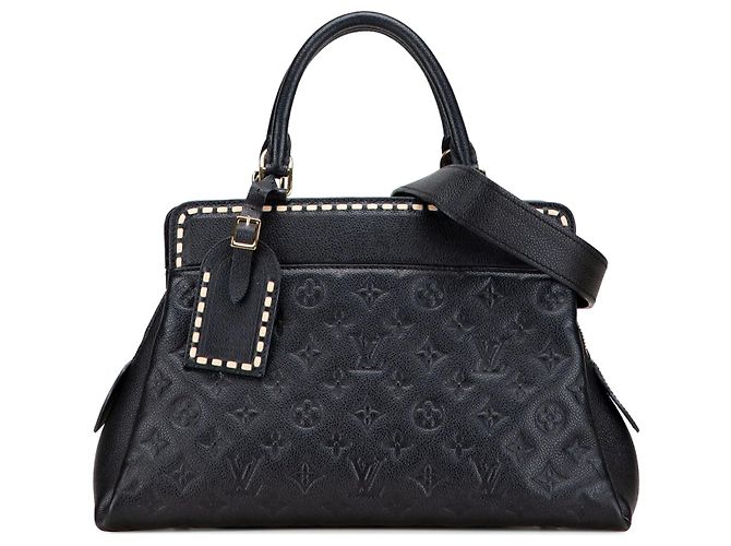 Louis Vuitton Vosges MM Monogram empreinte Nero