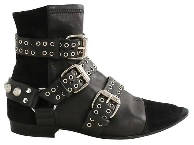 Isabel Marant Black leather boots