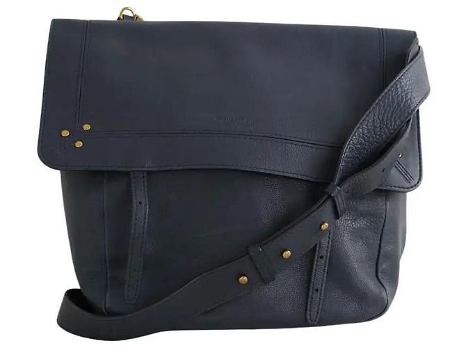 Jerome Dreyfuss Bolsa de ombro de couro azul