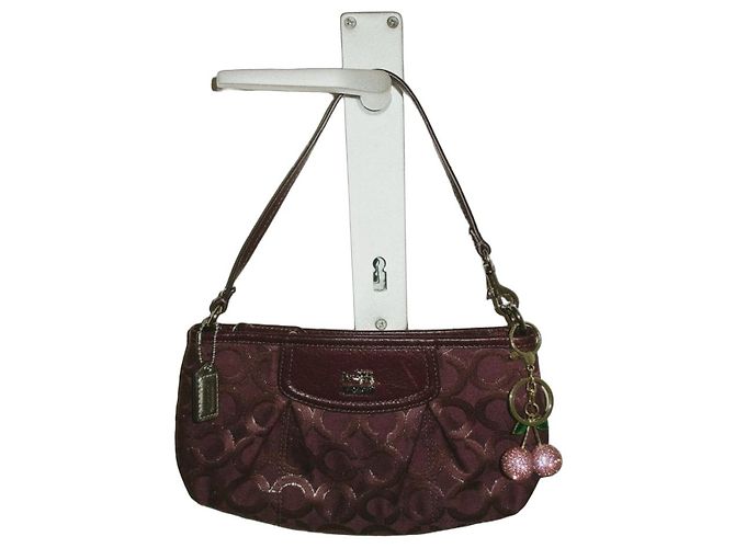 Mini sac Coach vintage Violet
