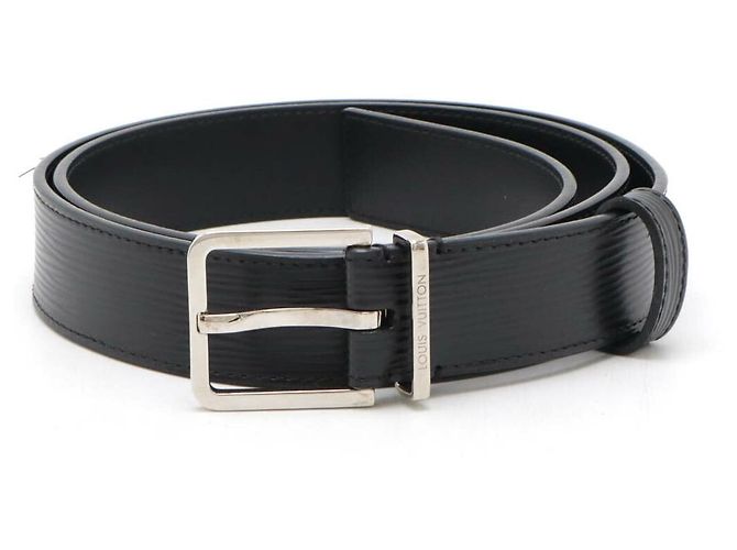 Louis Vuitton Sangle Ginza Epi Belt Black