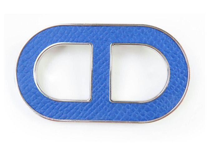 Chaîne d'ancre Broche de cuero Chaine d'Ancre de Hermès Azul
