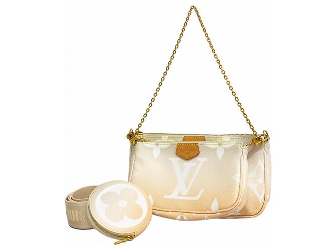 Multi Pochette Borsa a Spalla Multi-Pochette Accessoires By the Pool di Louis Vuitton Beige