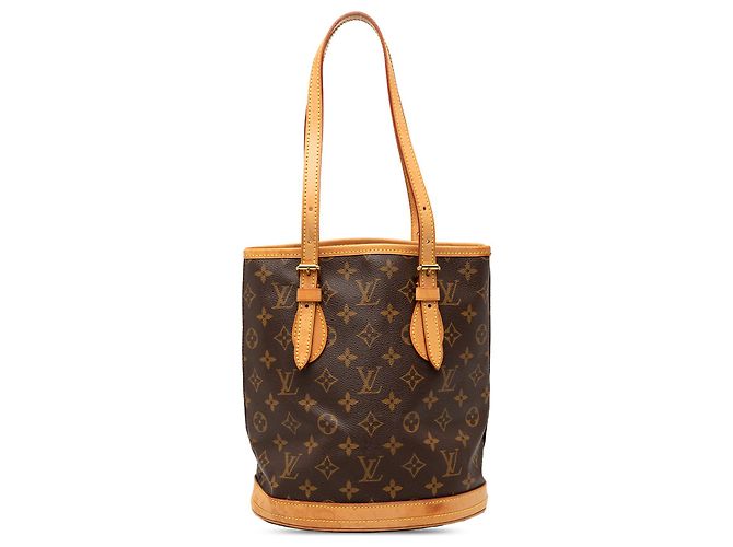 Bucket Brauner Monogramm Petit Eimer von Louis Vuitton