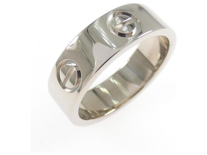 Cartier Love Ring aus Weißgold Golden