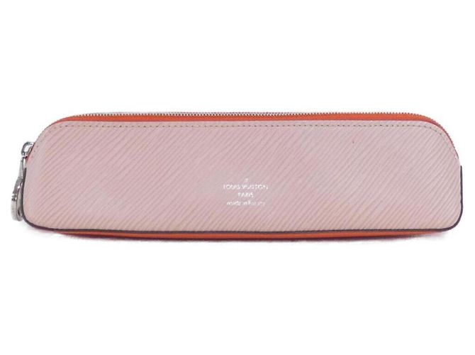 Louis Vuitton Monogram Truth Elisabeth Pen Case Brown Pink