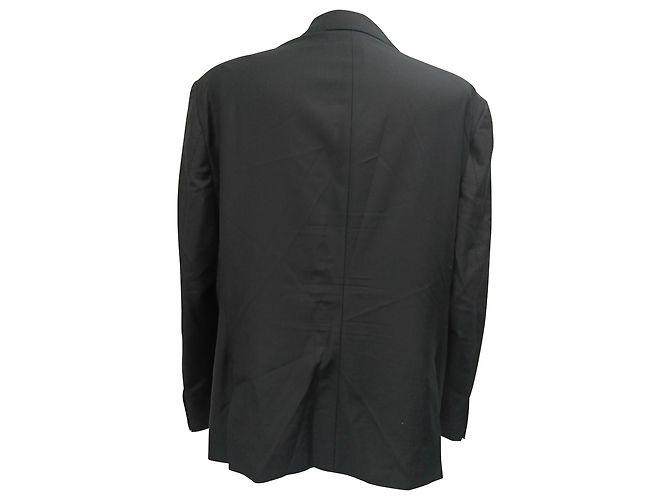 Hugo Boss Single-Breasted Blazer in Black Wool